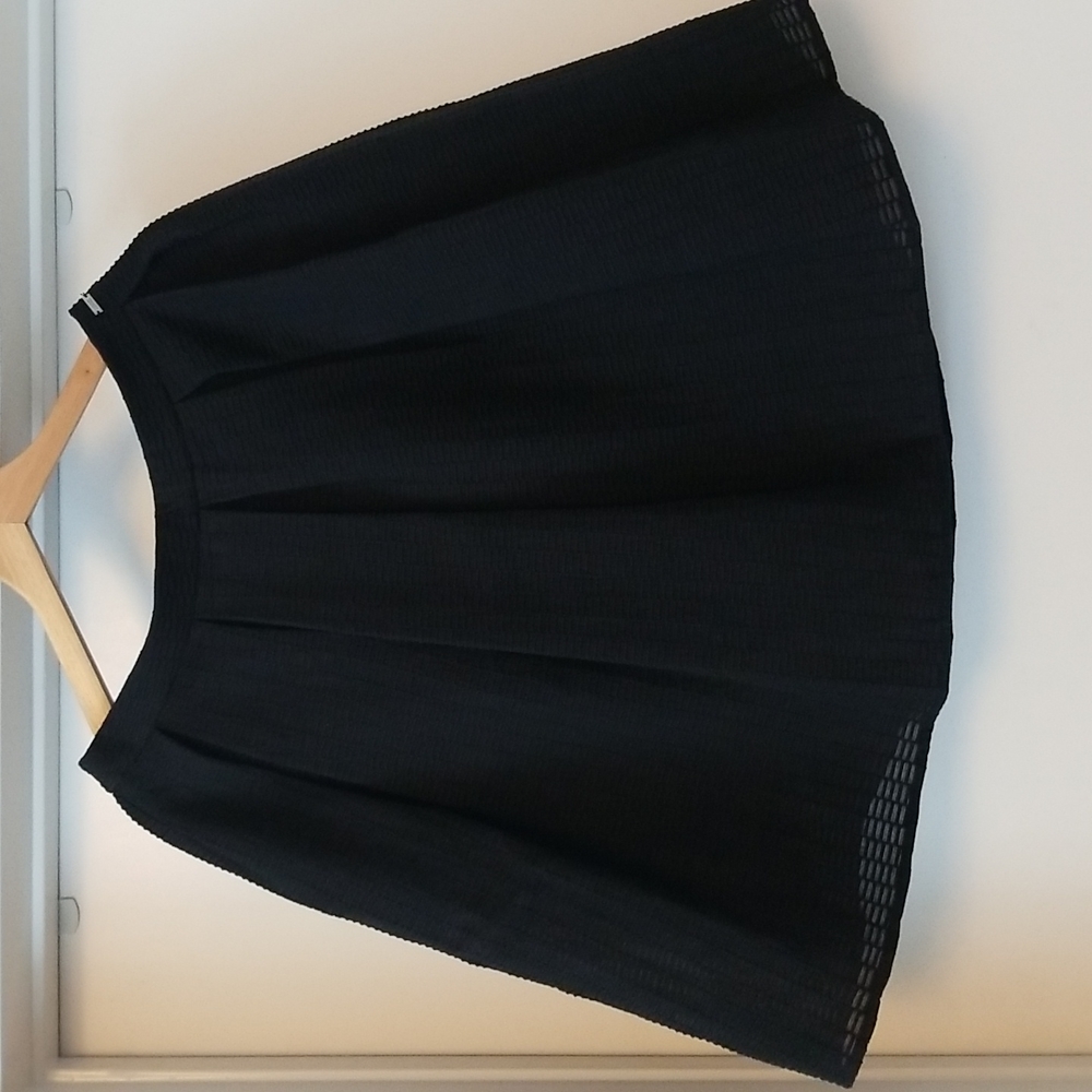 Armani Exchange black A line skirt size 8